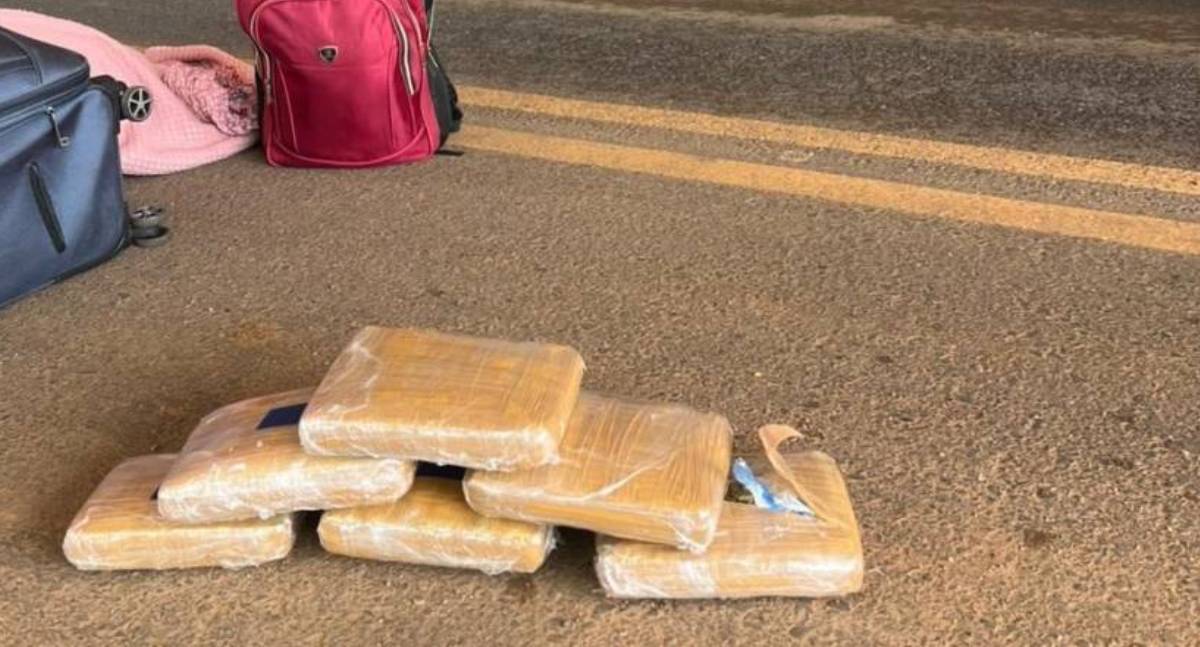 PRF prende homem com 6 kg de supermaconha na BR 364