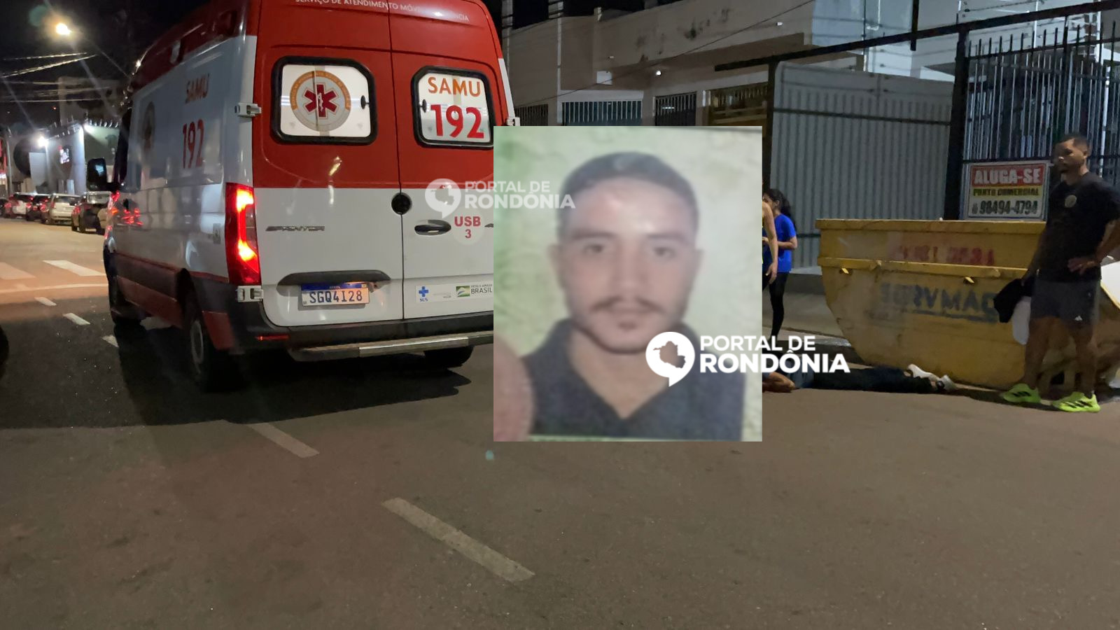 Motociclista morre após bater em papa entulho no centro de Porto Velho